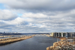 Панорама Києва - столиці України Лівий та правий берег річки Dnieper