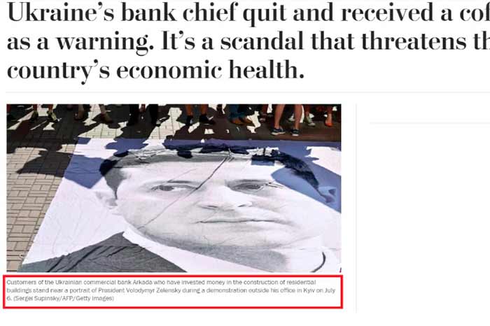 О скандале вокруг строек “Аркады” написал Washington Post
