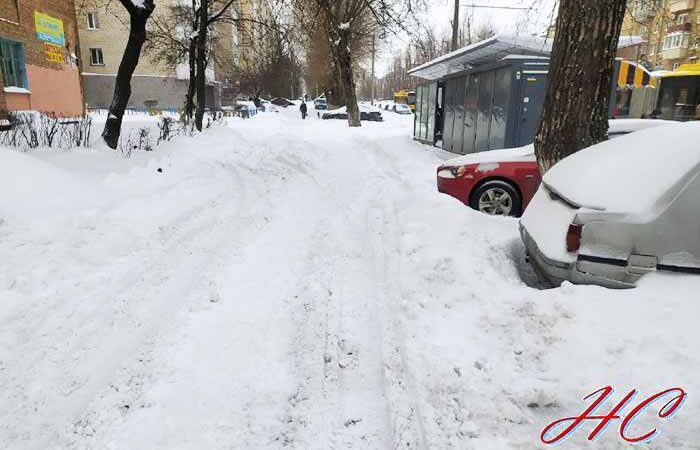 В Киеве выпало почти полметра снега