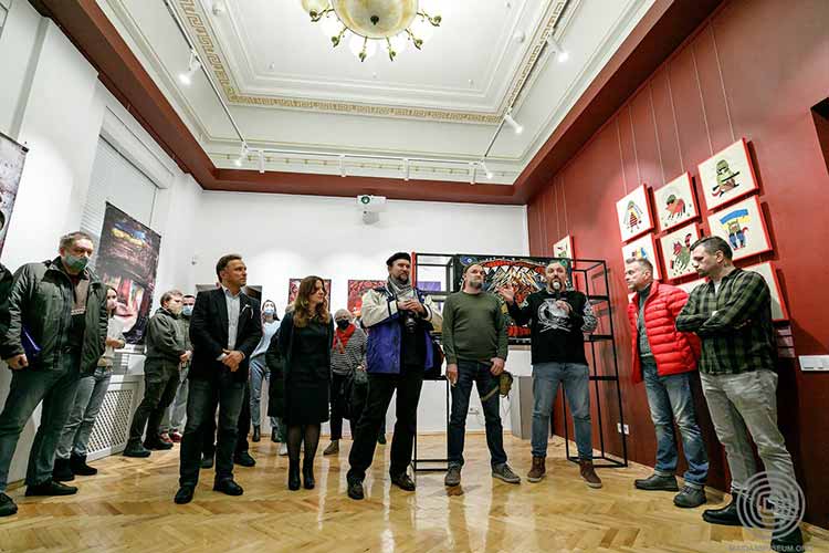 Искусство как протест. В новом арт-пространстве Музея Майдана открылась первая выставка