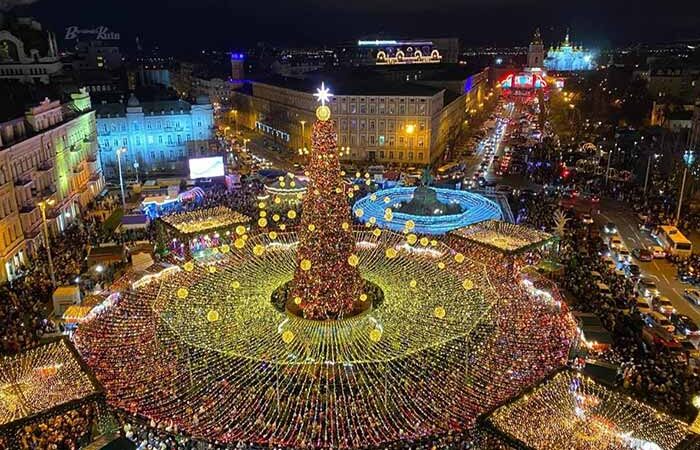 Зимние праздники в Киеве: новогодние локации и развлечения