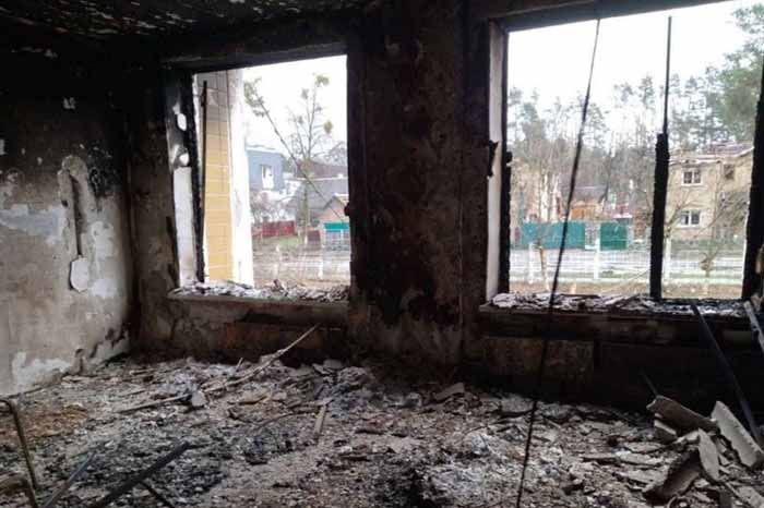 В Ирпене не осталось ни одной уцелевшей школы после нашествия путинской орды