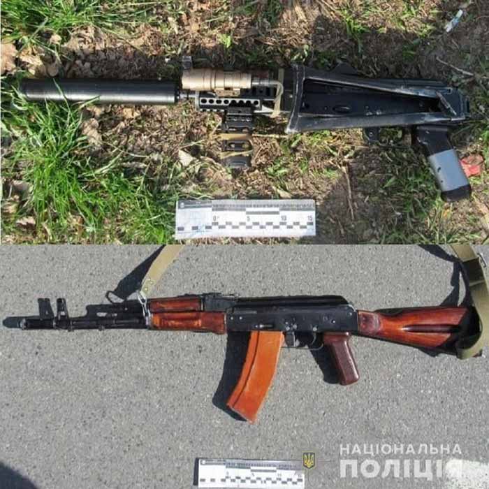 В Киеве задержан иностранец, который перевозил оружие и угрожал полиции гранатой