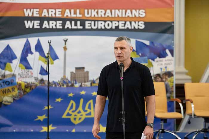 «Планы россии не ограничиваются только Украиной», — Кличко во время встречи с итальянцами в КГГА