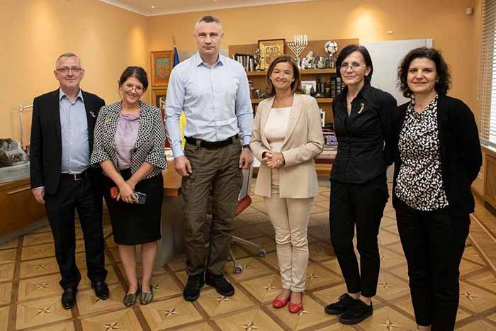 Делегація Республіки Словенія у кабінеті мера Києва