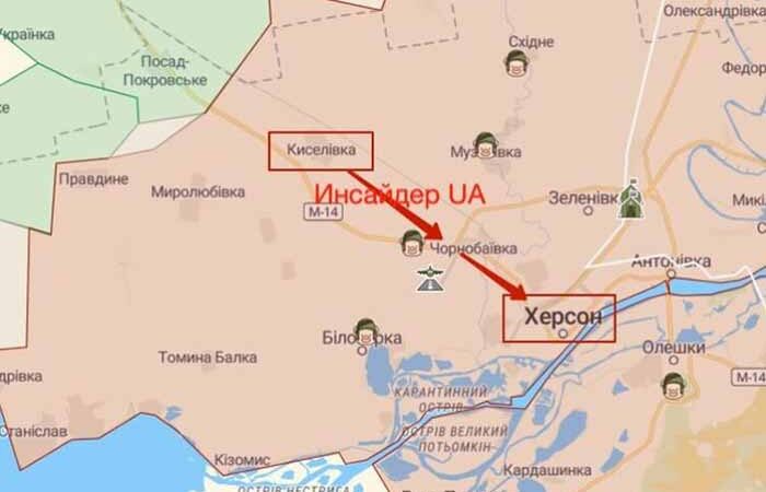 Збройні Сили України у результаті контрнаступу наблизилися впритул до Херсона