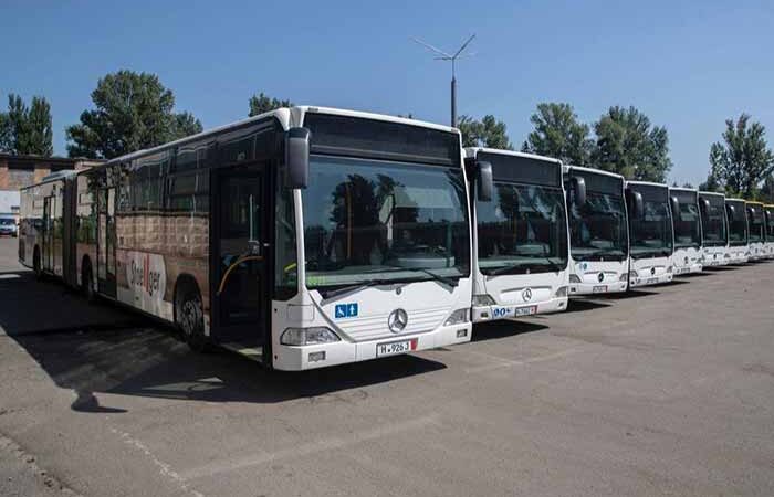 У Києві готують до виходу на міські маршрути автобуси, надані європейськими партнерами