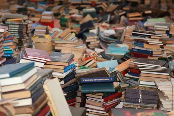 Кияни здали на макулатуру 25 тонн російських книг на авто для ЗСУ