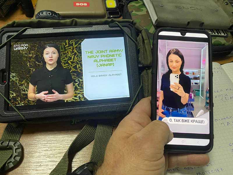 Ось таке фото Олена отримала від одного із військових