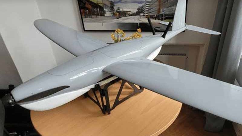 Розвідувальний безпілотник RQ-35 Heidrun, дальність дії 30 км, тривалість польоту до 2,5 годин