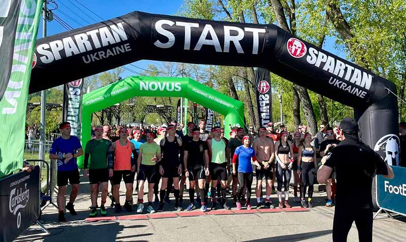 на Трухановому острові пройшов благодійний забіг «Spartan Race Ukraine»