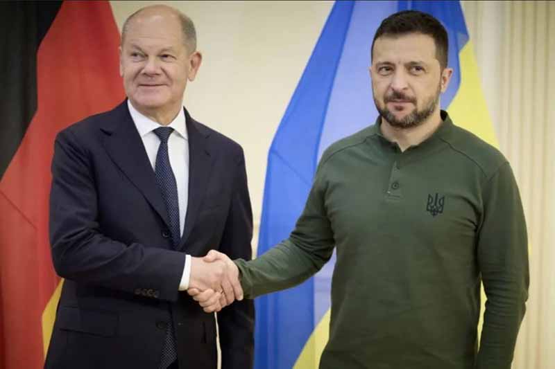 Зеленський із Шольцом у США обговорили другий Саміт миру