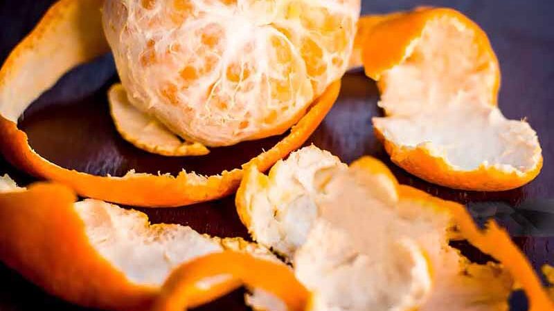 Як переробити мандаринову шкірку